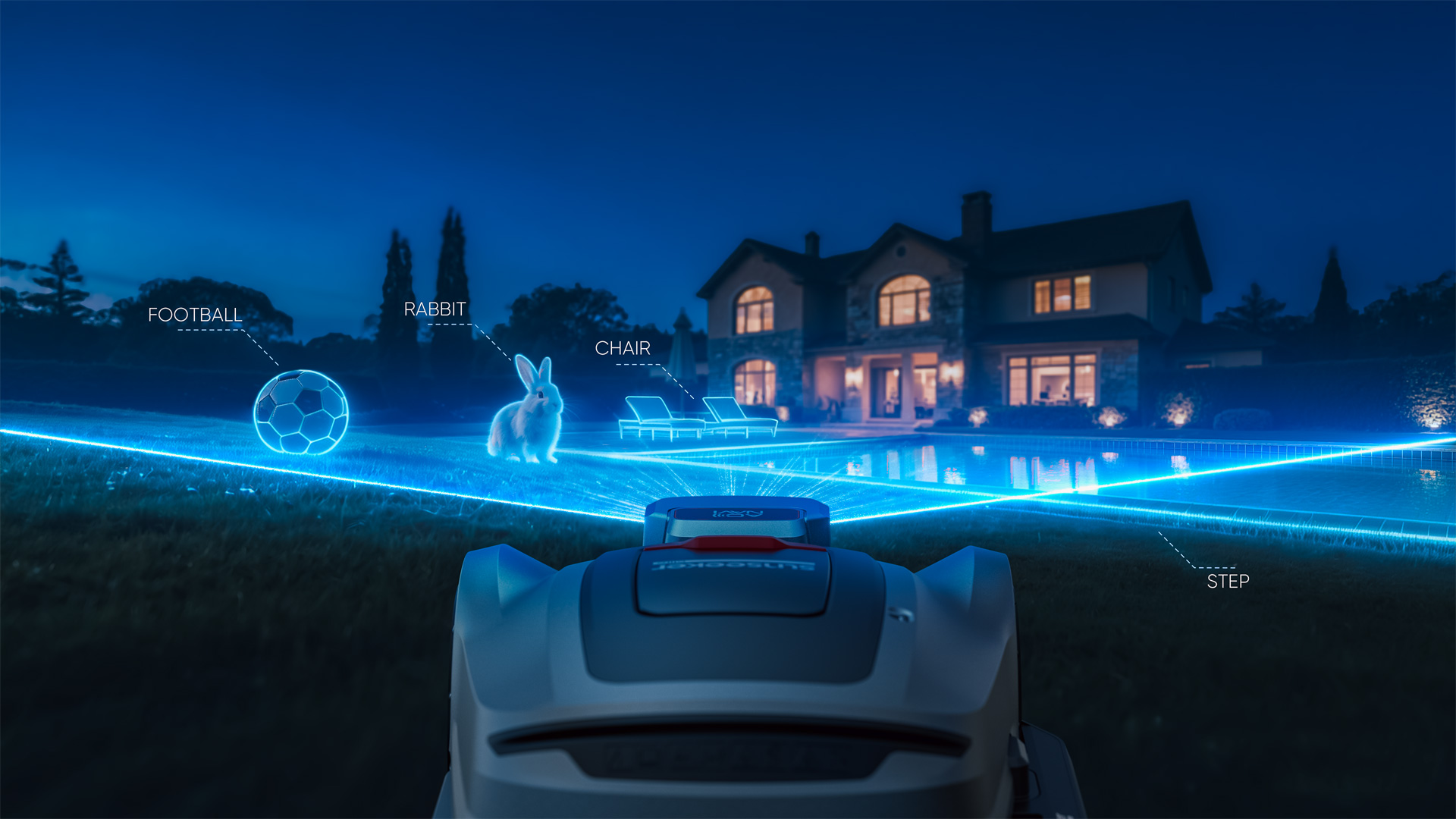 vezeték nélküli robotfűnyíró biztonság